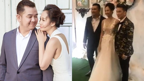 Bận chạy show, Mr. Đàm vẫn đến diễn trong lễ cưới của học trò
