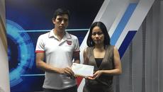 Trao gần 30 triệu đồng đến gia đình anh Nguyễn Văn Chính