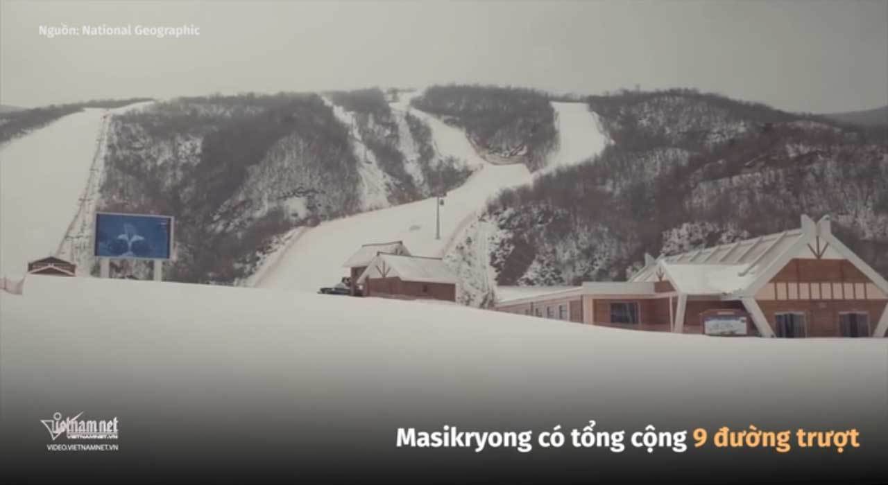 Khu nghỉ dưỡng trượt tuyết cao cấp nhất Triều Tiên