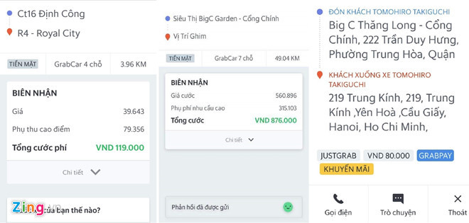 Hà Nội mưa kéo dài, Grab tăng giá gấp 3 lần ngày thường