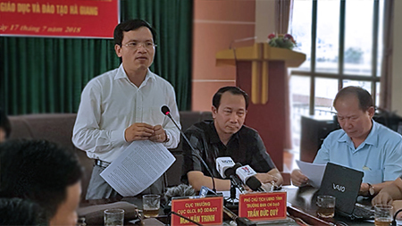 Đề nghị điều tra vụ gian lận thi cử ở Hà Giang