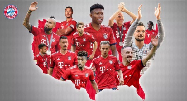 Lịch thi đấu giao hữu mùa Hè 2018 của Bayern Munich