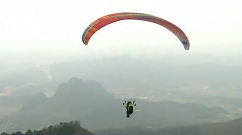 Đặc sắc giải dù lượn Năm du lịch Quốc gia 2018