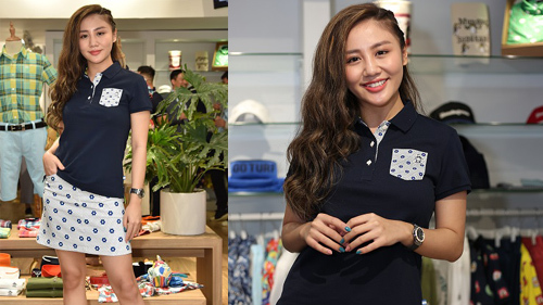 Văn Mai Hương rạng rỡ tại Hà Nội ngay trước đám cưới tình cũ