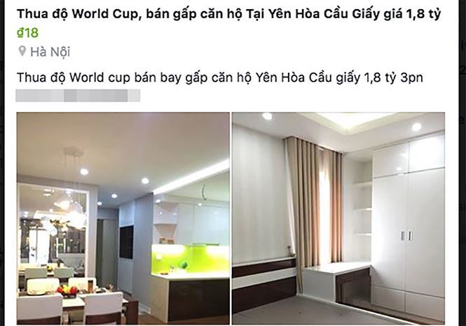 Hết World Cup, cảnh giác trước các chiêu trò bán hàng thanh lý