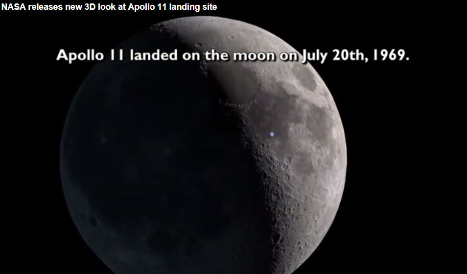 Ảnh NASA muốn che giấu về việc đổ bộ xuống mặt trăng