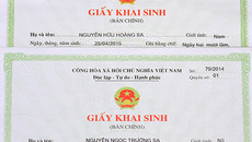 Cải chính giấy khai sinh do sai tên mẹ