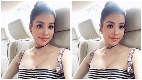 Phạm Hương diện váy 350 triệu đồng đi sự kiện