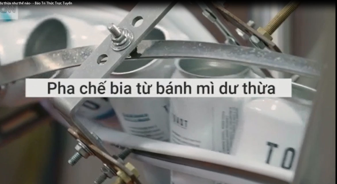 Điều chế bia từ bánh mì dư thừa như thế nào?
