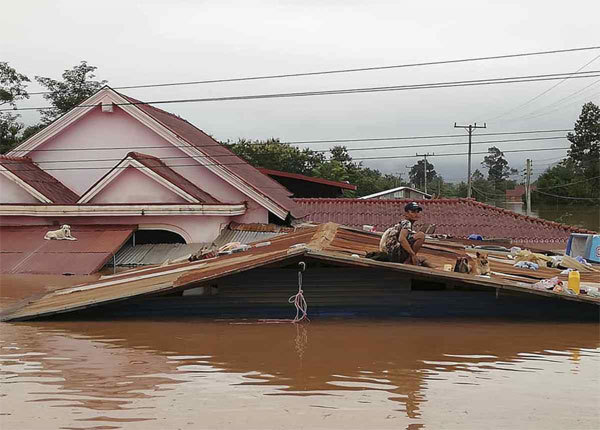 Vỡ đập ở Lào: 19 người chết, hơn 3.000 người chờ cứu