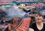 Cháy chợ Gạo: Tiền tỷ hóa tro tàn, nữ tiểu thương khóc ngất