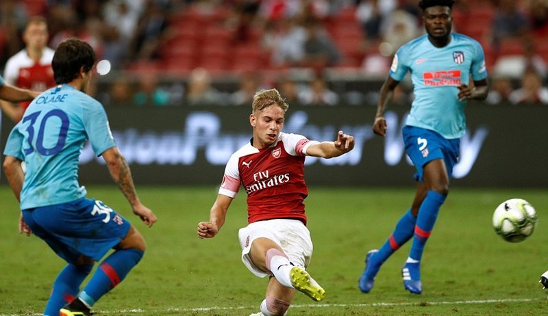 Arsenal 1-1 Atletico pen 1-3