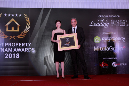 Sunshine Group nhận cú đúp giải thưởng Dot Property Vietnam Awards 2018