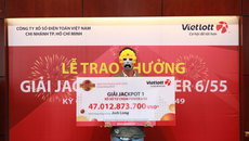 Trúng độc đắc Vietlott 47 tỷ: Khoảnh khắc đổi đời của anh xe ôm nghèo