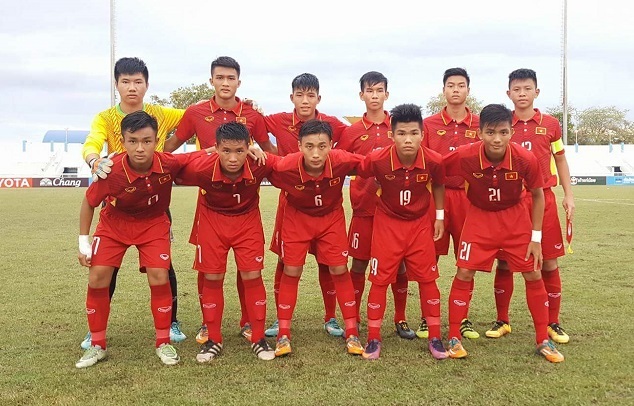 Bảng xếp hạng U16 Việt Nam tại giải U16 Đông Nam Á 2018