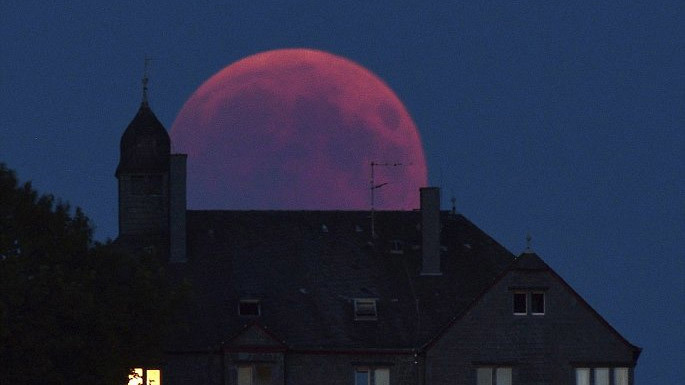 nguyệt thực toàn phần 2018