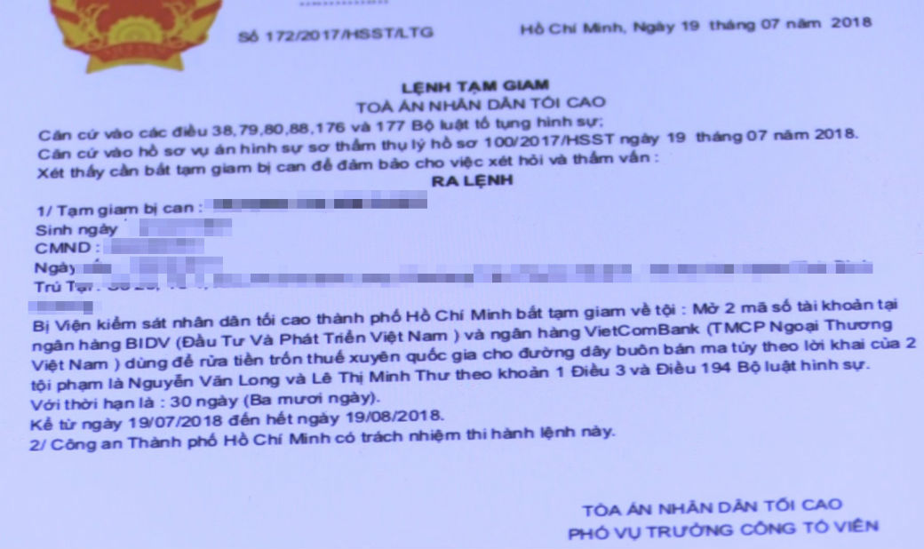 Mất hơn 2 tỷ đồng vì 'lệnh tạm giam' giả mạo