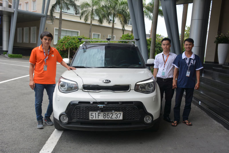 Trình làng ô tô không người lái “made in” Việt Nam