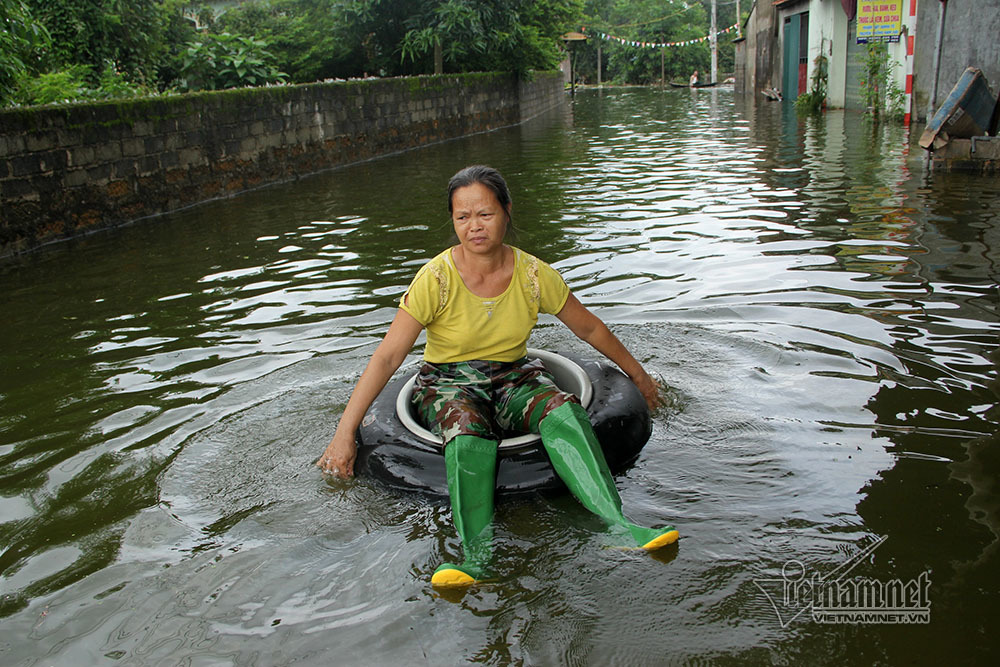 mưa lũ,ngập lụt,Hà Nội