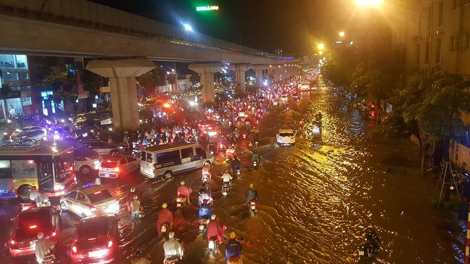 ngập lụt,ngập úng,Hà Nội