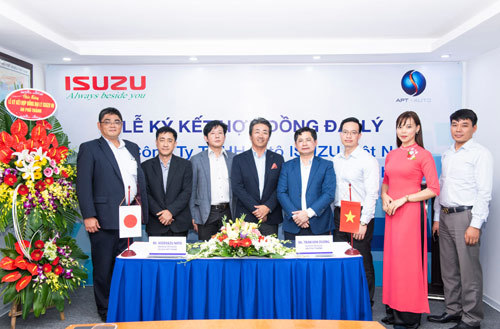 An Phú Thành phân phối xe thương mại Isuzu