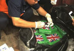 Điều tra 'đường đi' của 100 bánh cocain ngụy trang trong container phế liệu
