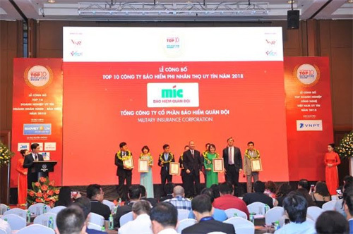 MIC -Top 10 DN bảo hiểm phi nhân thọ uy tín 2018