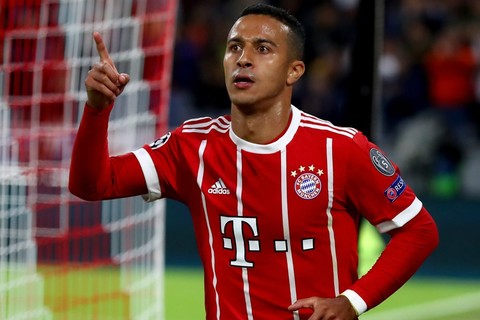 Top 5 bàn thắng của Thiago Alcantara ở Bundesliga