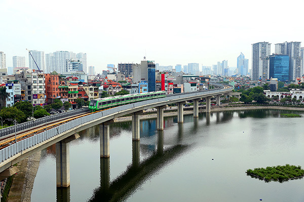 Cat Linh-Ha Dong urban railway to be handed over in late March