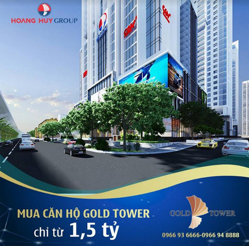 Dự án Gold Tower vượt tiến độ thi công 30 ngày