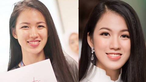 Mặt mộc bất ngờ của MC VTV thi Hoa hậu Việt Nam