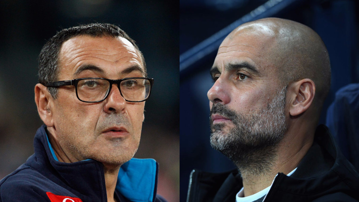 Chelsea đại chiến Man City: Sarri thách đấu Pep Guardiola