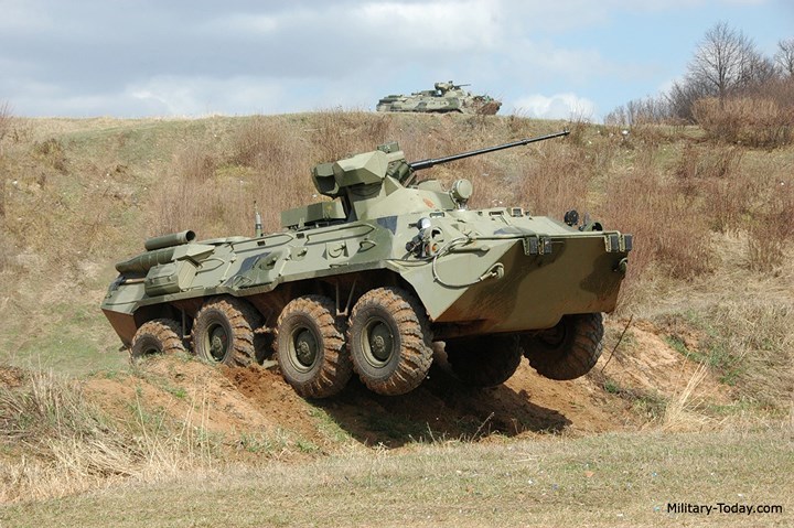 Khám phá uy lực xe bọc thép chở quân BTR-82A của Nga
