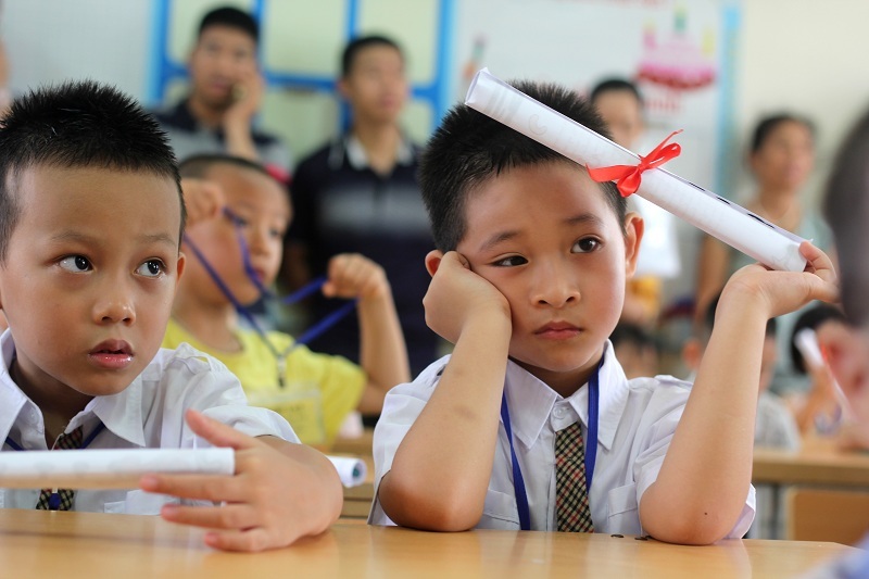 Ngôi trường tiểu học đông học sinh lớp 1 nhất nhì Hà Nội