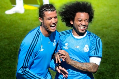 Đôi bạn Ronaldo và Marcelo