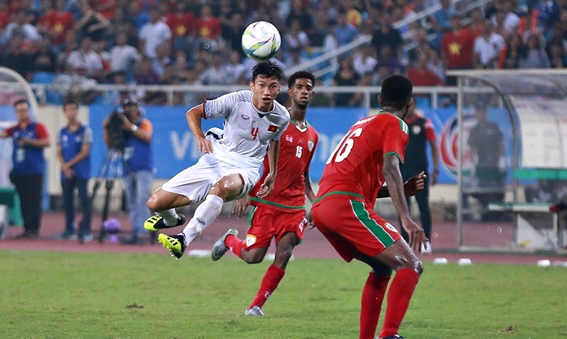 Chiêm ngưỡng tuyệt phẩm của Văn Hậu vào lưới U23 Oman