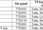 Điểm chuẩn chính thức của ĐH Thái Nguyên