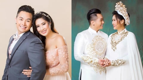 Ảnh cưới chưa từng công bố của con gái Hồng Vân và chồng Việt kiều