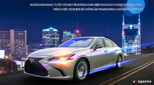 Hành trình Lexus ES trên cung đường âm nhạc Nashville