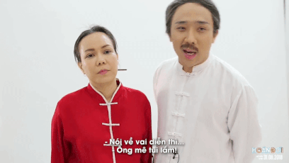 Cười nghiêng ngả với "cặp tình nhân già' Trấn Thành - Việt Hương