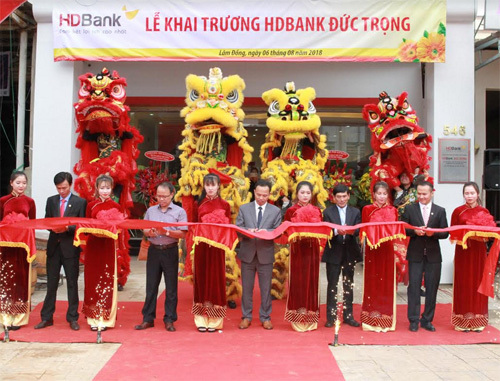 HDBank thêm điểm giao dịch ở Lâm Đồng và Kiên Giang