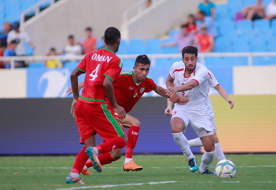 Chia điểm với U23 Oman, Palestine xếp sau U23 Việt Nam
