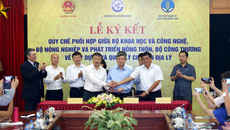 Ký kết quy chế xây dựng và quản lý chỉ dẫn địa lý Việt Nam Ký kết quy chế xây dựng và quản lý chỉ dẫn địa lý Việt Nam