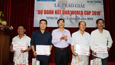 Báo SGGP trao giải vui cùng World Cup