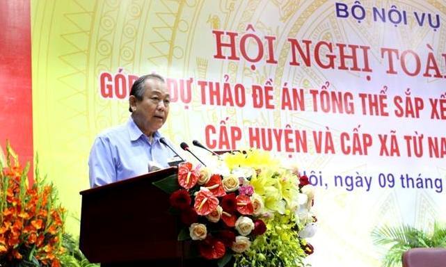 Sáp nhập huyện, xã: 'Không trả công quên ân' với cán bộ dôi dư