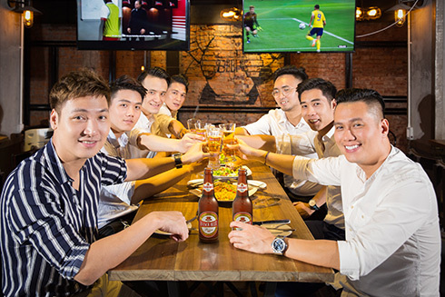 Tinh hoa bia Hà Nội Premium