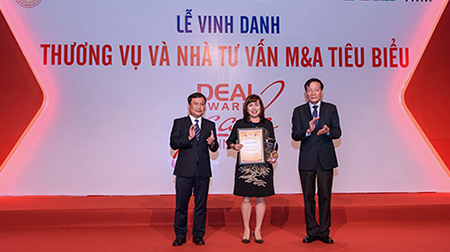 Vietcombank được vinh danh ‘Thương vụ tiêu biểu nhất thập kỷ’