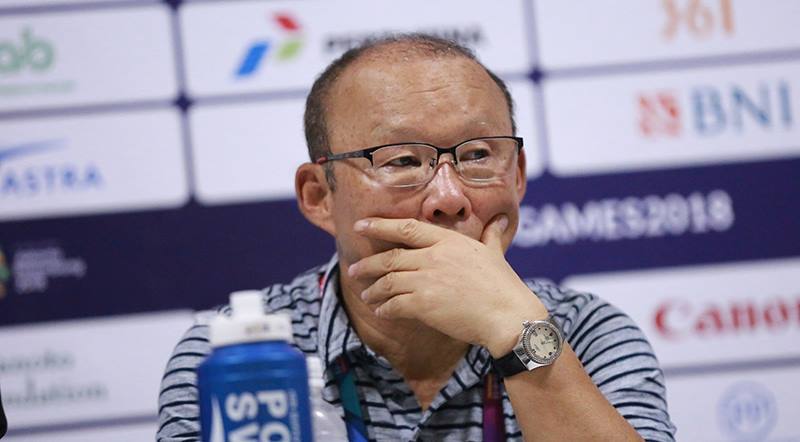 LV Park Hang Seo chưa hài lòng về chiến thắng của đội nhà