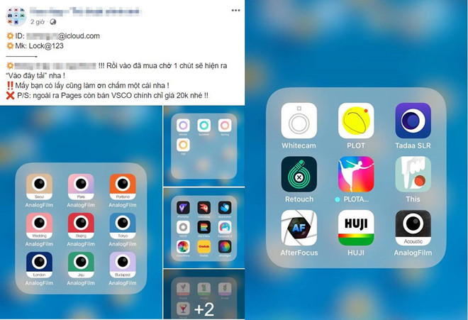 Ham tải ứng dụng miễn phí, nhiều người bị lừa chuộc tài khoản iCloud