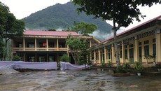 Trường tiểu học đổ sập trong lúc đang sửa chữa Trường tiểu học đổ sập trong lúc đang sửa chữa